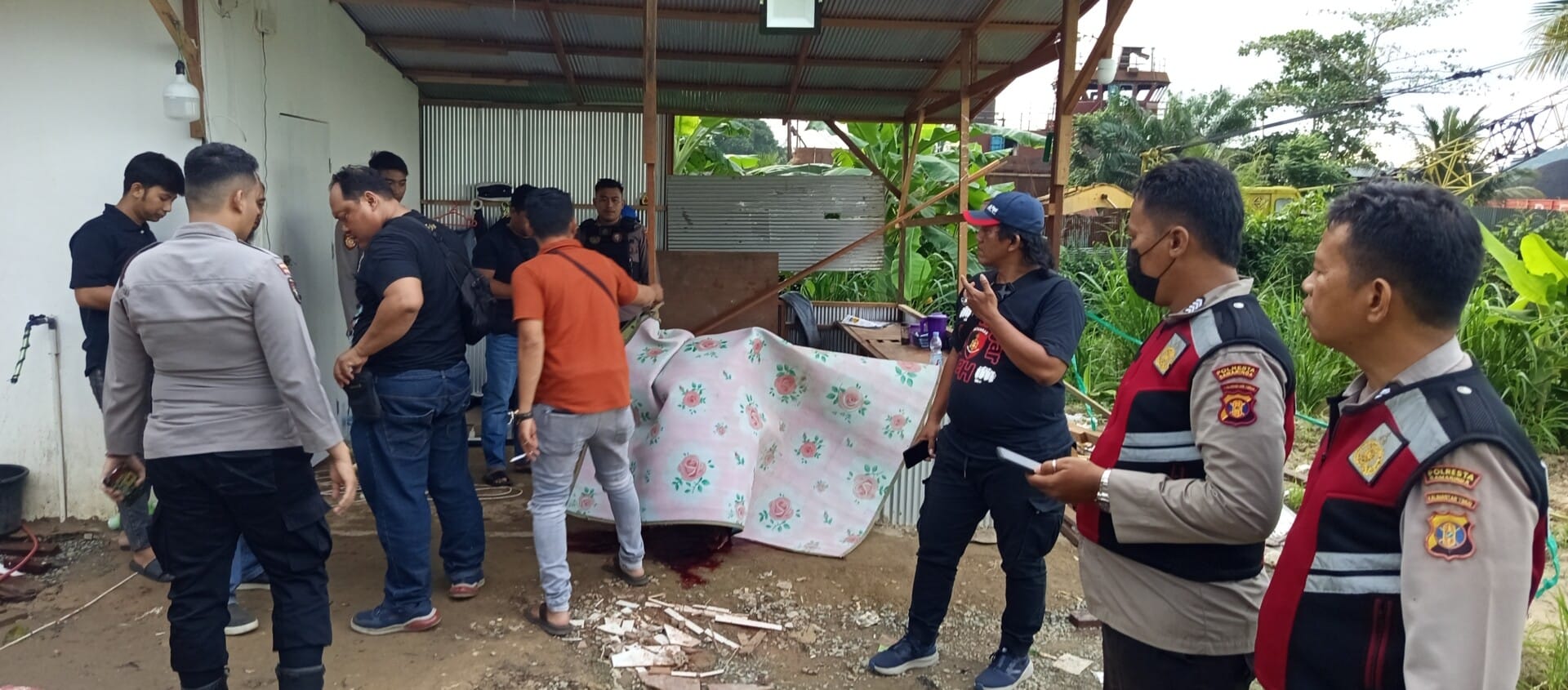 Wakar Galangan Kapal di Harapan Baru Tewas Dibantai Bapak dan Anak