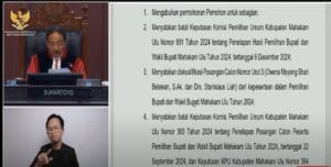 MK Putuskan Pilkada Kukar dan Mahulu Diulang; Edi, Mayang dan Stanislaus Dilarang Ikut