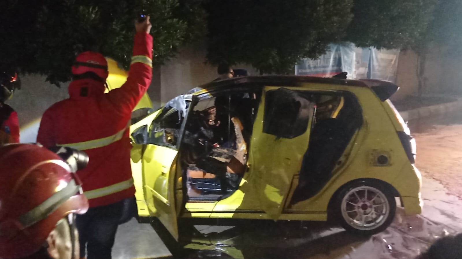 Polisi Bekuk Pengetap Pertalite yang Kabur Usai Mobilnya Terbakar di SPBU