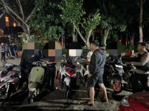 Patroli KRYD Polresta Samarinda Jaring Pelaku Balap Liar dan Balap Lari