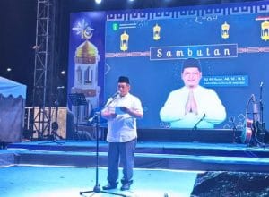 SALURKAN KREATIVITAS. Kepala Dispora Kukar, Aji Ali Husni, menutup Festival Pemuda Kreatif Ramadan pertama yang dilaksanakan beberapa waktu lalu.