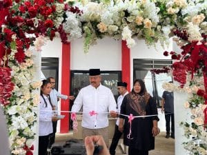 Bupati Kukar, Edi Damansyah Resmikan Balai Pertemuan Umum Loa Ulung. Foto Mia/Seantero.id