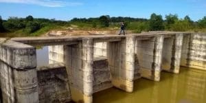 INFRASTRUKTUR KRUSIAL. Bendungan Talake didorong agar masuk dalam daftar PSN, karena berperan penting dalam menjamin pasokan air ke lahan pertanian.