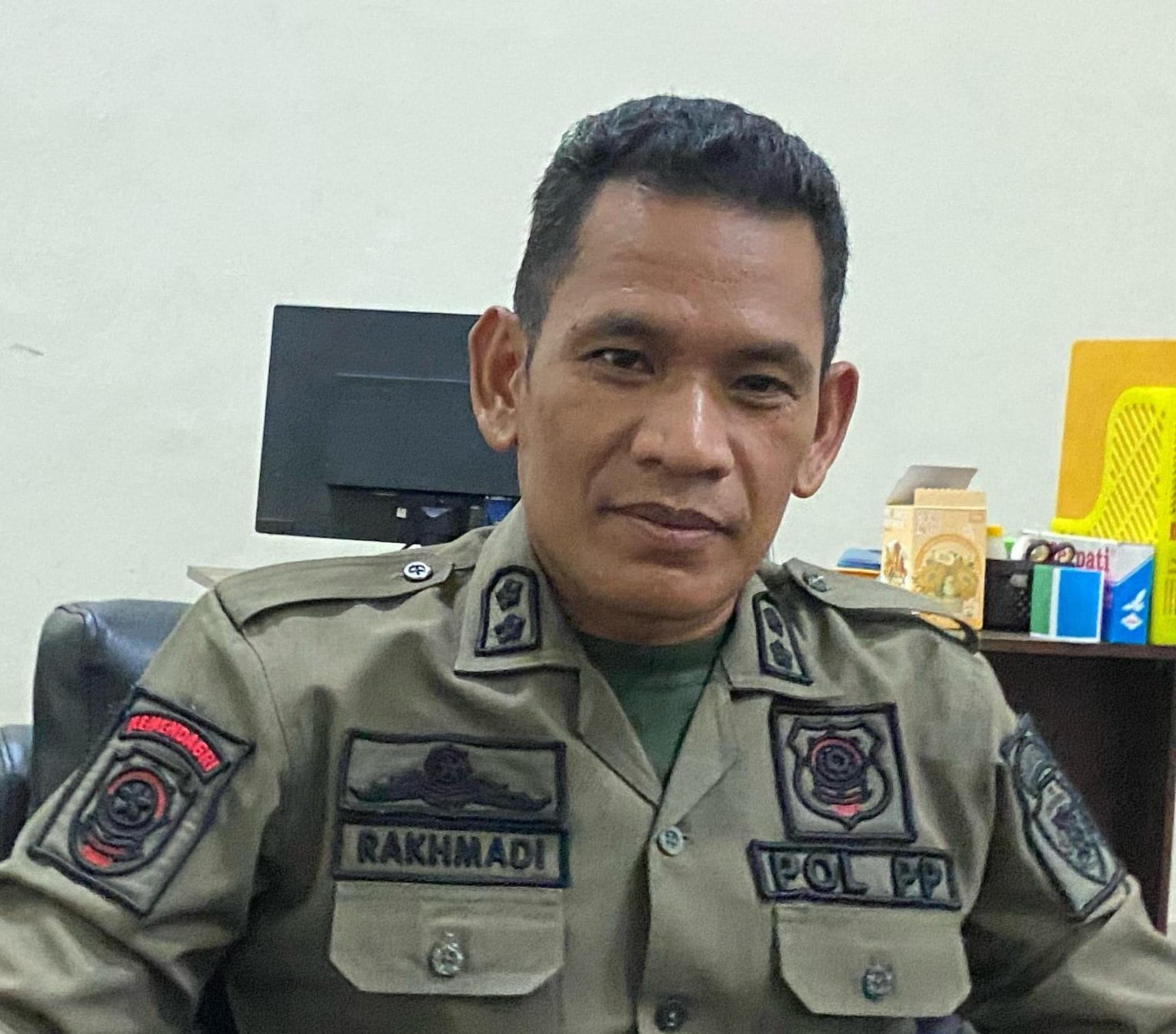 Kabid Ketertiban Umum dan Ketenteraman Masyarakat Satpol PP PPU, Rakhmadi.