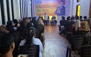SOSIALISASI PERDA. H. Apansyah dorong peran aktif pemuda melalui Perda Kepemudaan.