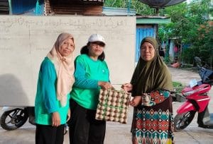 Bantuan di Desa Sebulu, Kukar.