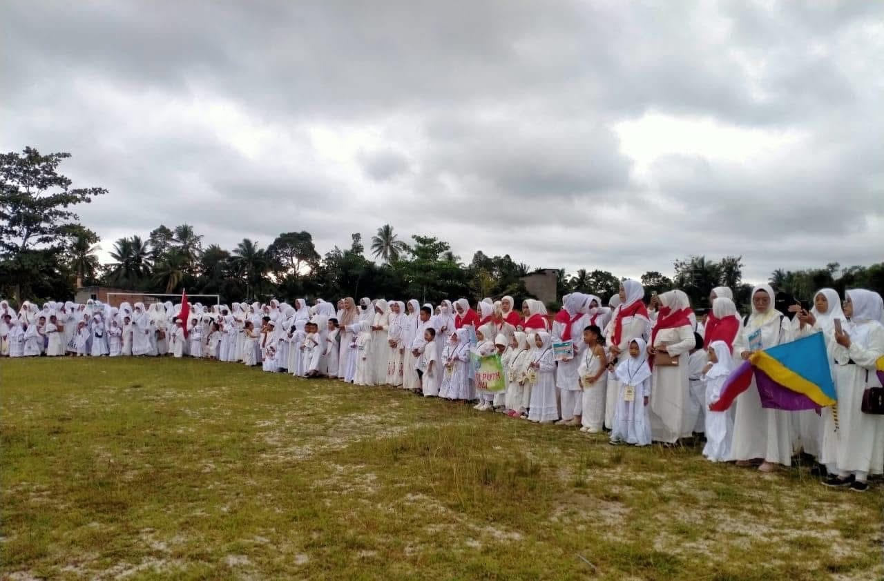 Pelatihan Agama di Sekolah Desa Sebulu Modern, Kukar.