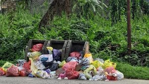 Ilustrasi Tempat Pembuangan Sampah.