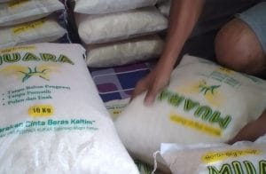 Beras Lokal Desa Segihan, Kukar.