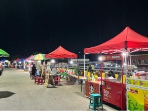 UMKM di Titik Nol Tenggarong, Kukar.