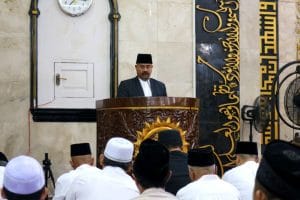Hari Raya Idul Adha 1446 Hijriah, Bupati Kukar, Edi Damansyah Sholat Idul Adha di Masjid Agung Sultan Aji Muhammad Sulaiman, Jumat (6/6/2025).