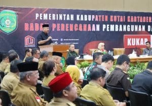Musrenbang RKPD 2026, Selasa (22/4/2025), di Ruang Rapat Ing Martadipura, Bappeda Kukar.