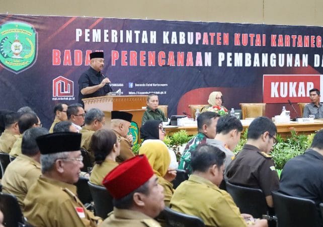 Musrenbang RKPD 2026, Selasa (22/4/2025), di Ruang Rapat Ing Martadipura, Bappeda Kukar.