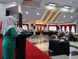 Hari puncak peringatan Harlah Fatayat NU ke-75 tahun 2025 berlangsung meriah di Pendopo Odah Etam, Sabtu (10/5/2025)