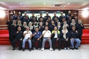 Sekda Kukar, Sunggono hadir dan mengukuhkan kepengurusan PELTI Kukar periode 2024-2028 di ruang serbaguna Sekretariat DPRD Kukar, Sabtu (17/5/2025).