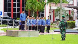 Sekda Kukar, Sunggono, memimpin upacara peringatan Harkitnas 20 Mei 2025