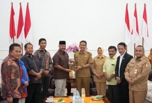 Bupati Kukar, Edi Damansyah kunjungan kerja ke Kabupaten Bojonegoro, Jawa Timur, Senin (19/5/2025)