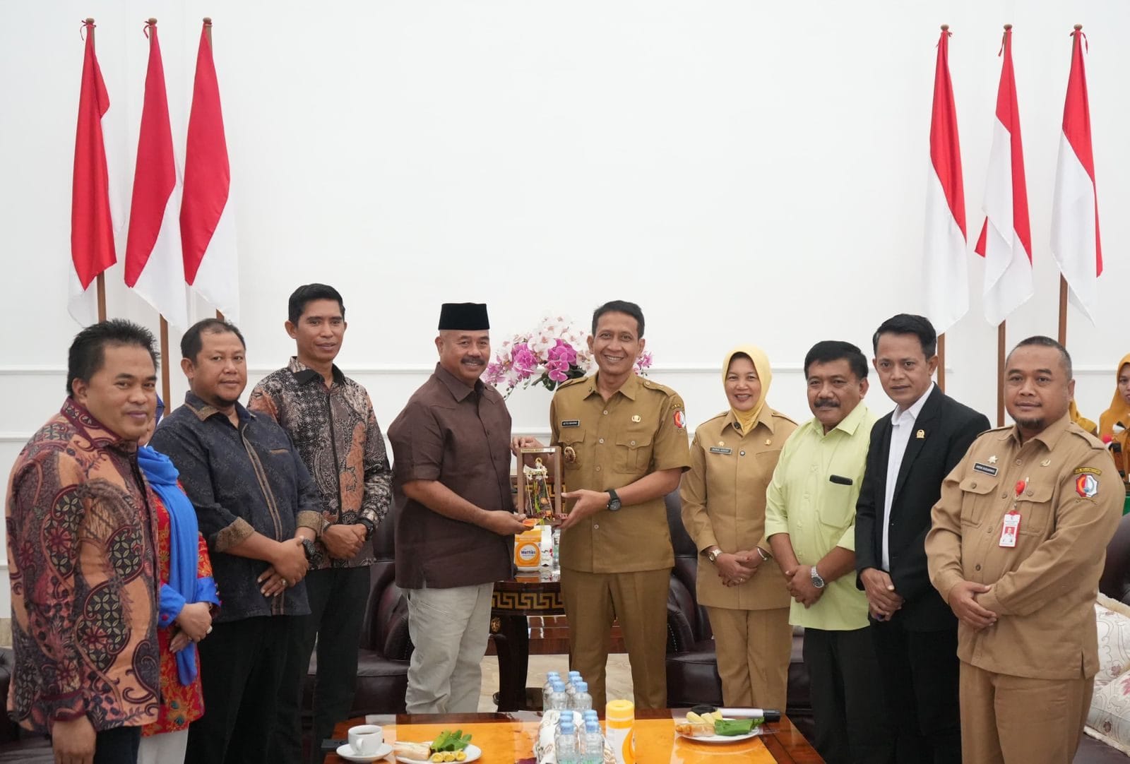 Bupati Kukar, Edi Damansyah kunjungan kerja ke Kabupaten Bojonegoro, Jawa Timur, Senin (19/5/2025)