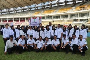 PPPK di Kutai Kartanegara resmi dilantik dalam upacara yang digelar di Stadion Aji Imbut, Senin
