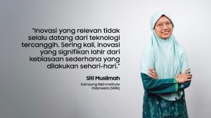 Siti Muslimah, Samsung R&D Institute Indonesia (SRIN).