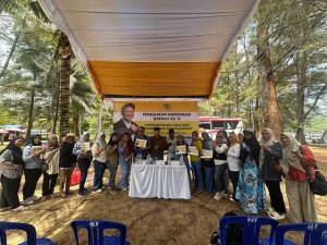 PENGUATAN DEMOKRASI. Anggota DPRD Kaltim, Sayid Muziburrachman, menggelar kegiatan Penguatan Demokrasi Daerah (PDD) ke-9 di Balikpapan Timur.